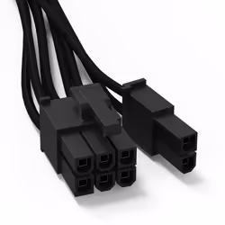be quiet! CP-6610, 0.6 m, PCI-E (6+2 pin), PCI-E(6+2 pin), Male, Male, Straight