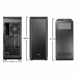be quiet! Dark Base Pro 900 rev. 2 Full Tower Black, Silver