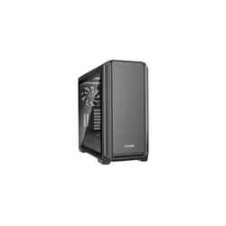 be quiet! Silent Base 601 Window, Midi Tower, PC, Black, Silver, ATX, EATX, micro ATX, Mini-ITX, Acrylonitrile butadiene styr ...