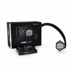 be quiet! Pure Loop 120mm All In One CPU Water Cooling, 1 X 120mm PWM Fan, For Intel Socket: 1200 / 2066 / 115X / 2011(-3) square ILM; For AMD Socket: AMD: AM4 / AM3(+) - Additional view 5