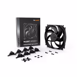 be quiet! SILENT WINGS 4 | 140mm PWM high-speed Computer case Fan 14 cm Black 1 pc(s) - Additional view 4