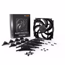 be quiet! SILENT WINGS PRO 4 | 140mm PWM Computer case Fan 14 cm Black 1 pc(s) - Additional view 5