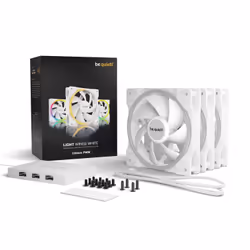 be quiet! Light Wings White | 120mm PWM Triple Pack Computer case Fan 12 cm 3 pc(s) - Additional view 5