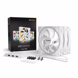 be quiet! Light Wings White | 140mm PWM Triple Pack Computer case Fan 14 cm 3 pc(s) - Additional view 5