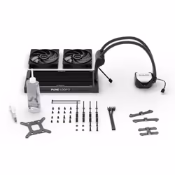 be quiet! Pure Loop 2 | 240mm Processor All-in-one liquid cooler 12 cm Black 1 pc(s) - Additional view 6