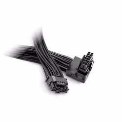 be quiet! 12V-2x6 / 12VHPWR 90° Cable PCI-E 0.7 m - Additional view 4