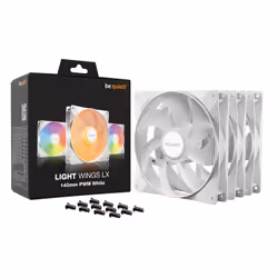 be quiet! LIGHT WINGS LX 140mm PWM 3-Pack White Computer case Fan 14 cm 3 pc(s) - Additional view 5