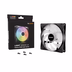 be quiet! LIGHT WINGS LX 140mm PWM high-speed Computer case Fan 14 cm Black 1 pc(s) - Additional view 5