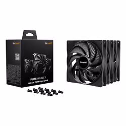 be quiet! Pure Wings 3 140 mm PWM high-speed Triple Pack Computer case Fan 14 cm Black 3 pc(s) - Additional view 3