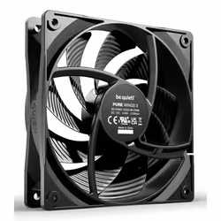 be quiet! Pure Wings 3 120 mm PWM high-speed Triple Pack Computer case Fan 12 cm Black 3 pc(s) - Additional view 2