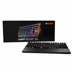 be quiet! Light Mount TKL UK - Silent Linear keyboard Gaming USB QWERTY UK English Black - Additional view 6