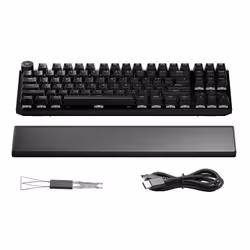 be quiet! Light Mount TKL UK - Silent Tactile keyboard Gaming USB QWERTY UK English Black - Additional view 7
