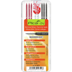 Pica-Marker 4070 lead refill 2B Grey, Red, White