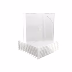 MediaRange BOX20, Jewel case, 1 discs, Transparent, Plastic, 120 mm, RoHS