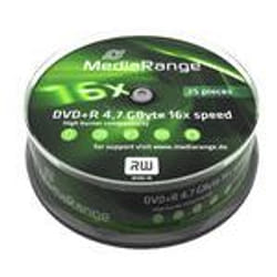 MediaRange MR404 4.7 GB DVD+R 25 pc(s)