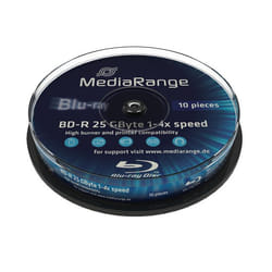 MediaRange MR499 blank Blu-Ray disc BD-R 25 GB 10 pc(s)