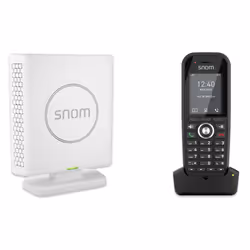 Snom M430 DECT telephone Caller ID Black, White - Additional view 4