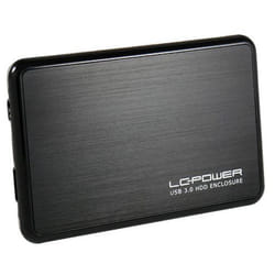 LC-Power LC-25BUB3 storage drive enclosure Aluminium. Black 2.5&quot;