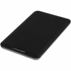 First class external enclosure for 6.35cm/2.5" SATA hard disk drives with an aluminium subshell for an excellent he ...
