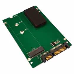 LC-Power LC-ADA-M2-NB-SATA, M.2, SATA, Green, 66 mm, 98 mm, 11 mm
