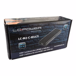 LC-Power LC-M2-C-MULTI storage drive enclosure SSD enclosure Black M.2 - Additional view 8