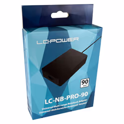 LC-Power LC-NB-PRO-90 power adapter/inverter Indoor 90 W Black - Additional view 4