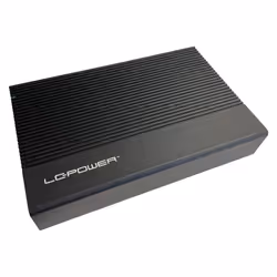 LC-Power LC-35U3-C, HDD/SSD enclosure, 3.5", Serial ATA II, Serial ATA III, Serial ATA, 6 Gbit/s, USB connectivity, Black