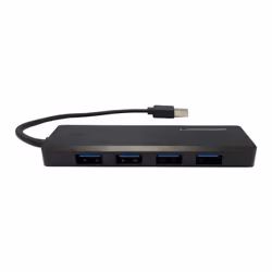 LC-Power LC-HUB-U3-4-V2 interface hub USB 3.2 Gen 1 (3.1 Gen 1) Type-A 5 Mbit/s Black