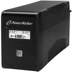 PowerWalker VI 650 LCD uninterruptible power supply (UPS) 0.65 kVA 360