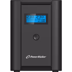 PowerWalker VI 1200 LCD/IEC uninterruptible power supply (UPS) Line-Interactive 1.2 kVA 600 W 6 AC outlet(s)