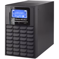 PowerWalker VFI 1000C LCD, Double-conversion (Online), 1 kVA, 800 W, Sine, 110 V, 300 V