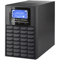 PowerWalker VFI 1000C LCD uninterruptible power supply (UPS) Double-conversion (Online) 1 kVA 800 W 3 AC outlet(s)