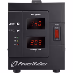 PowerWalker AVR 1500/SIV voltage regulator 2 AC outlet(s) 230 V Black - Additional view 4