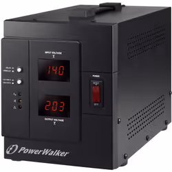 AVR 3000 SIV FR - Selectable input voltage range for home appliances and personal computers - Time Delay function eliminates ...