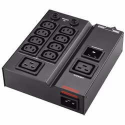 PowerWalker MBS/PDU IEC 1-3kVA, Horizontal/Vertical, Black, 9 AC outlet(s), 208-240 V, 16 A, 0 - 45 °C