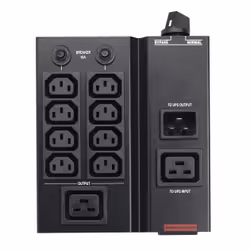 PowerWalker MBS/PDU IEC 1-3kVA power distribution unit (PDU) 9 AC outlet(s) Black