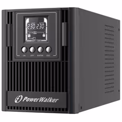PowerWalker VFI 1000 AT UK, Double-conversion (Online), 1 kVA, 900 W, Pure sine, 80 V, 300 V