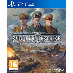 Kalypso Sudden Strike 4, PlayStation 4, T (Teen), Physical media