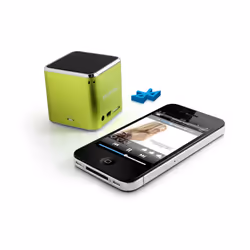 Technaxx Mini Musicman Wireless Soundstation BT-X2, 1.0 channels, 1-way, Wireless, Mono portable speaker, Green, Standard