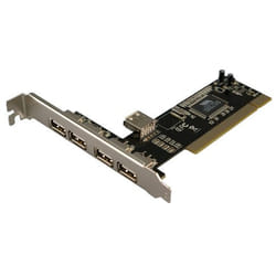 LogiLink 4+1-port USB 2.0 PCI Card interface cards/adapter