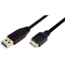 LogiLink 3m USB 3.0 USB cable USB 3.2 Gen 1 (3.1 Gen 1) USB A Micro-USB B Black