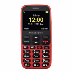 Doro Primo 368 5.84 cm (2.3") 92 g Black, Red Senior phone