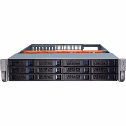 Inter-Tech IPC 2U-2412 Rack Black, Silver - Additional view 4