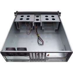 Inter-Tech 3U-3098-S Rack Black - Additional view 6
