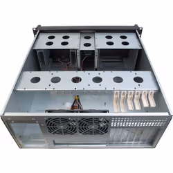 Inter-Tech 4U-4098-S Rack Black - Additional view 5