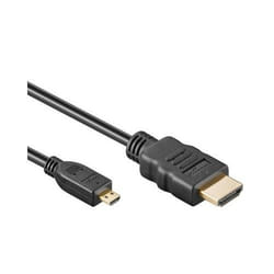 PureLink X-HC055-005E HDMI cable 0.5 m HDMI Type A (Standard) HDMI Type D (Micro) Black