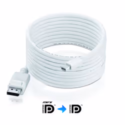 IS1100-015 iSeries Mini DisplayPort Adapter Cable with Precision Connectors White