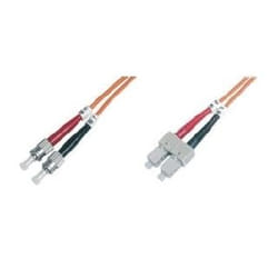 M-Cab 7000822 InfiniBand/fibre optic cable 2 m ST SC Multicolour, Orange