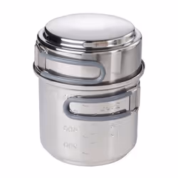 ESBIT Cookset with alcohol burner Pot 0.985 L Stainless steel