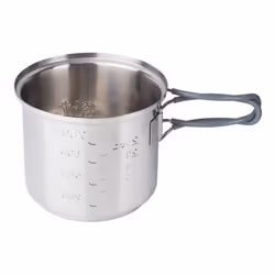 ESBIT Cookset with alcohol burner Pot 0.985 L Stainless steel